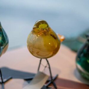 Pajarito cristal de colores